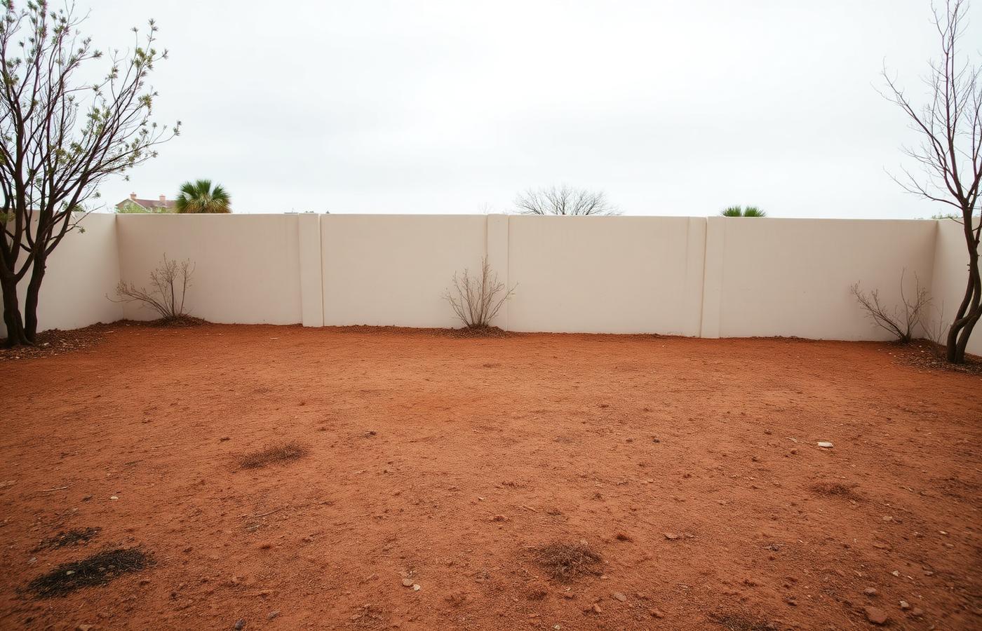 Site condition before landscaping by Bloom In Green