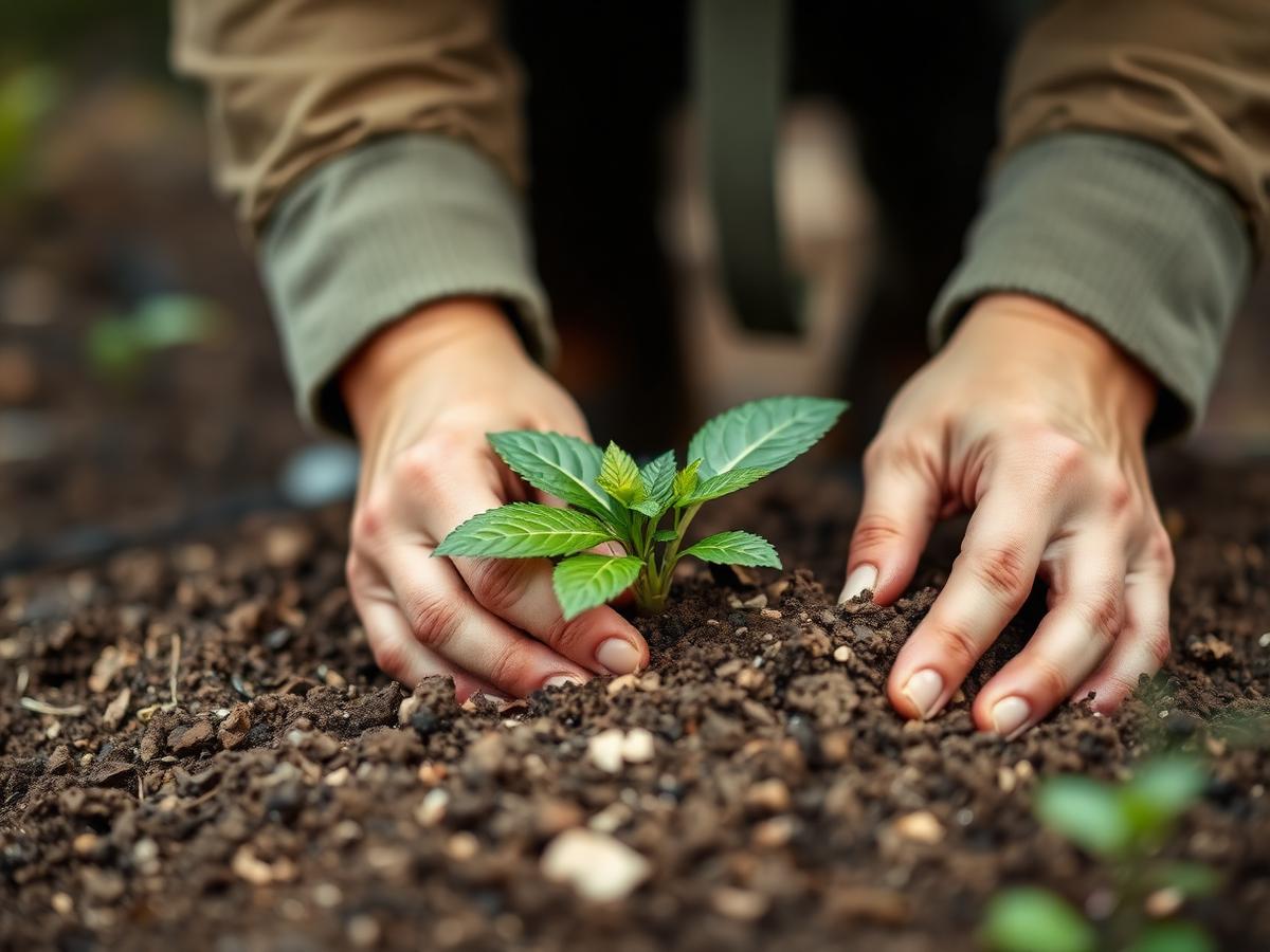 Potting mix, vermicompost and pest control